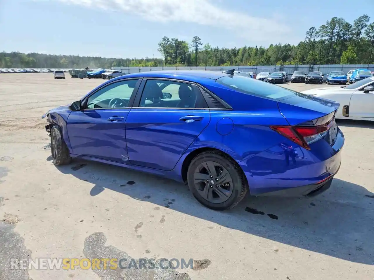 2 Photograph of a damaged car 5NPLS4AG9MH029824 HYUNDAI ELANTRA 2021