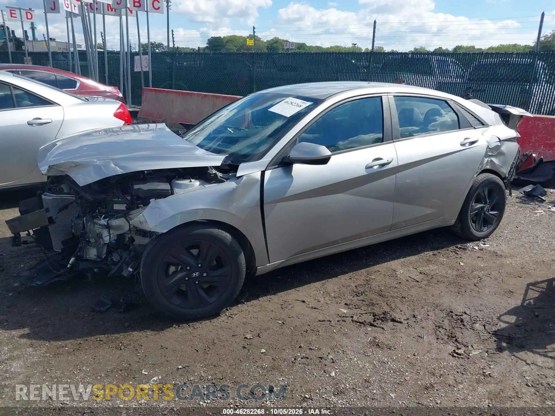 2 Photograph of a damaged car 5NPLS4AG9MH032609 HYUNDAI ELANTRA 2021