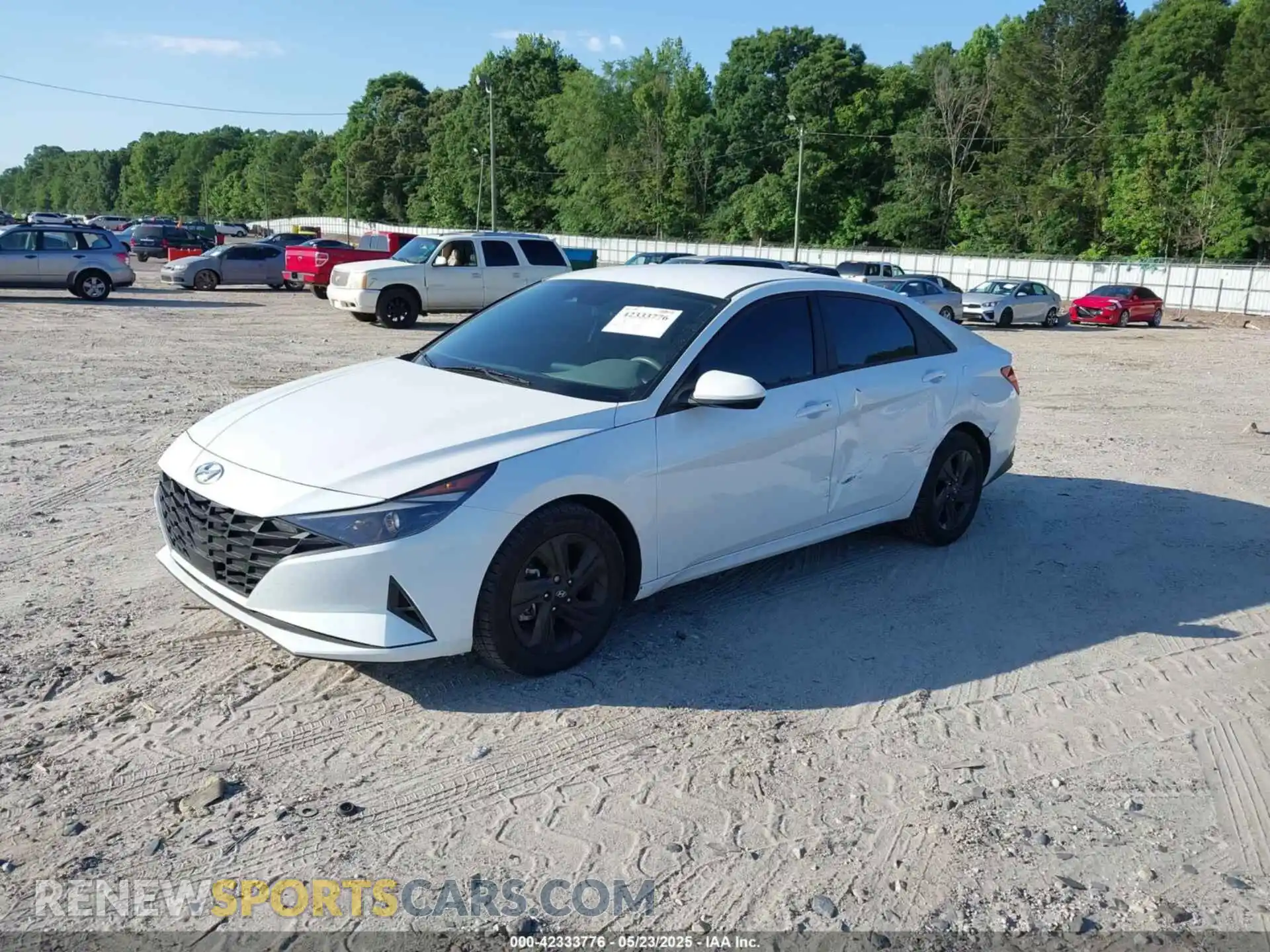 2 Photograph of a damaged car 5NPLS4AG9MH037230 HYUNDAI ELANTRA 2021