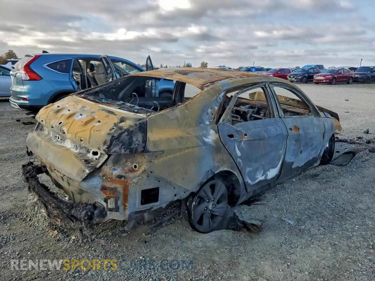 3 Photograph of a damaged car 5NPLS4AG9MH040256 HYUNDAI ELANTRA 2021