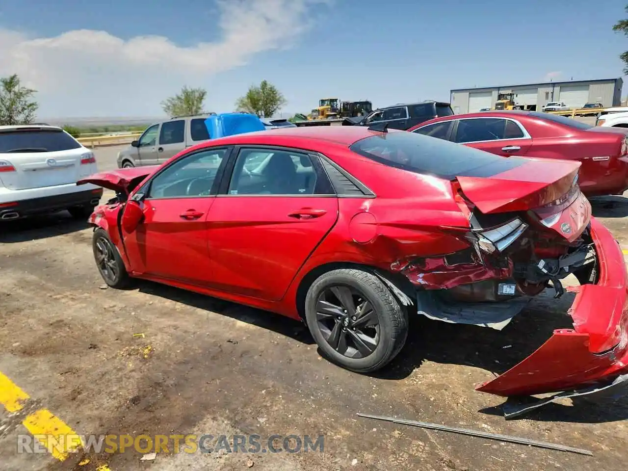 2 Фотография поврежденного автомобиля 5NPLS4AG9MH041262 HYUNDAI ELANTRA 2021