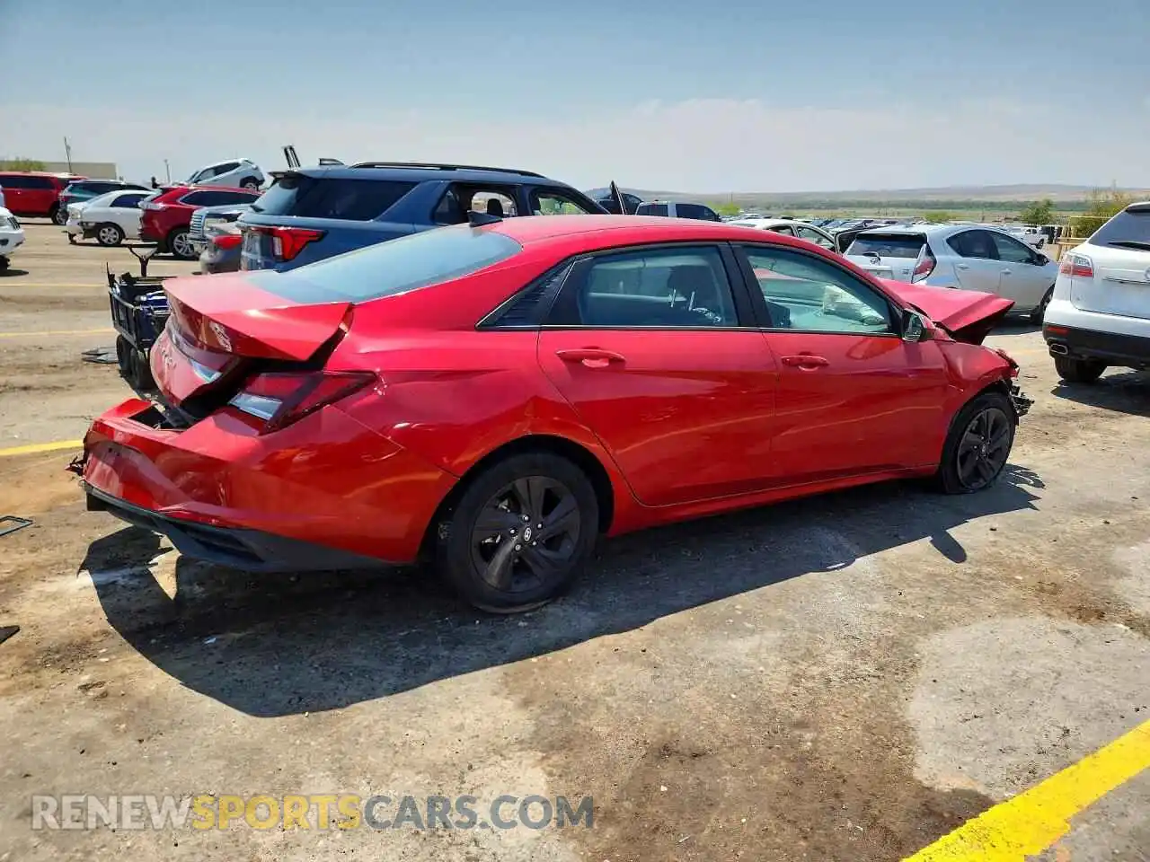 3 Фотография поврежденного автомобиля 5NPLS4AG9MH041262 HYUNDAI ELANTRA 2021
