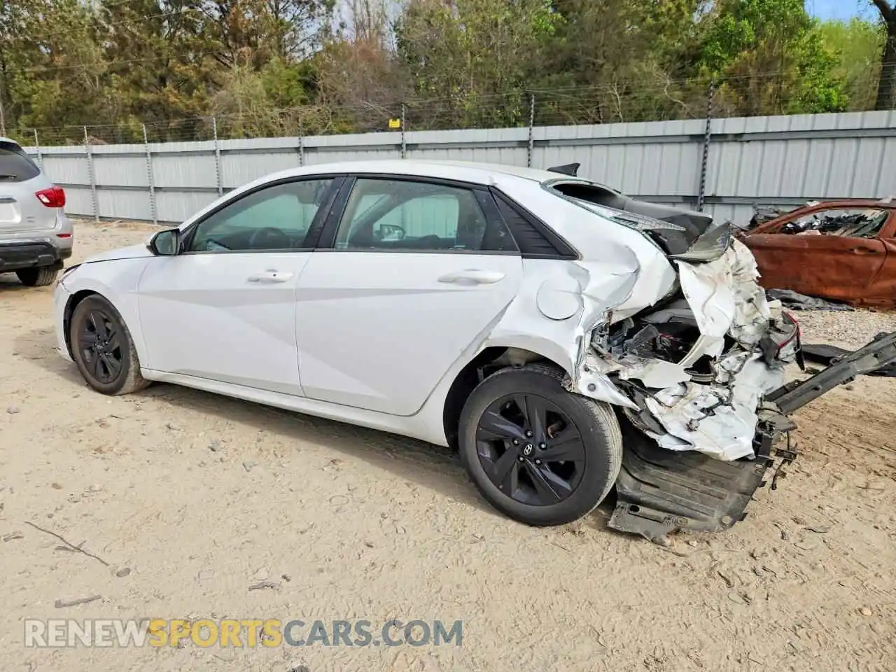 2 Photograph of a damaged car 5NPLS4AG9MH047918 HYUNDAI ELANTRA 2021