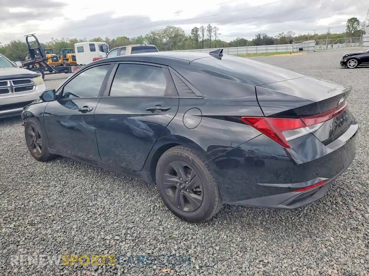 2 Photograph of a damaged car 5NPLS4AGXMH003555 HYUNDAI ELANTRA 2021