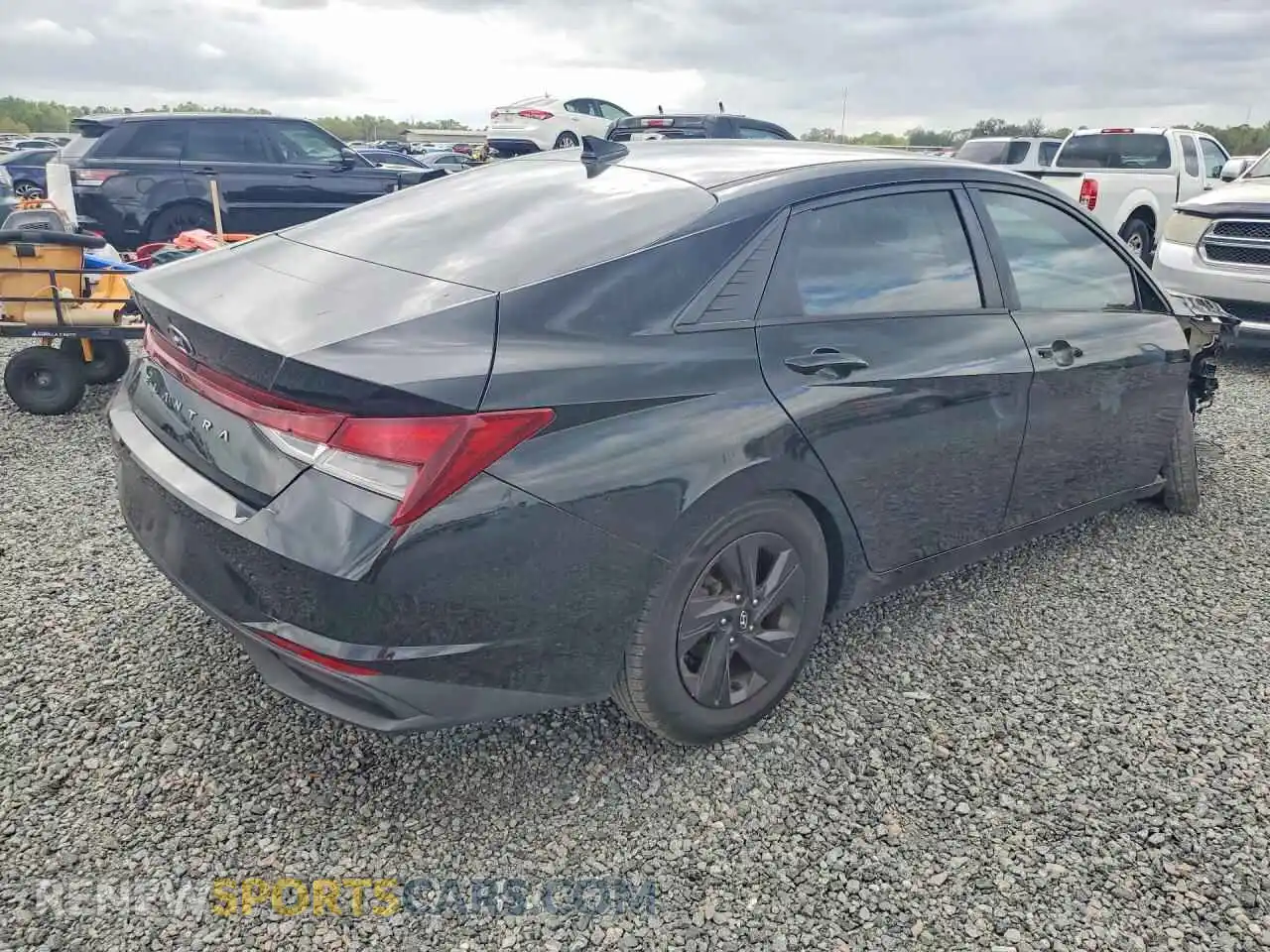 3 Photograph of a damaged car 5NPLS4AGXMH003555 HYUNDAI ELANTRA 2021