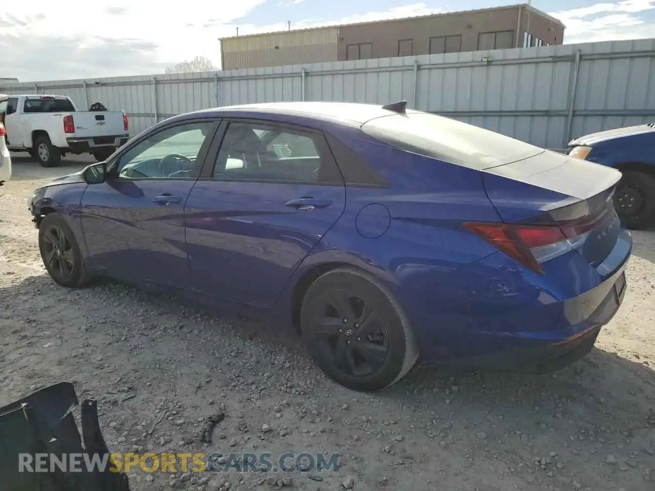 2 Photograph of a damaged car 5NPLS4AGXMH003569 HYUNDAI ELANTRA 2021