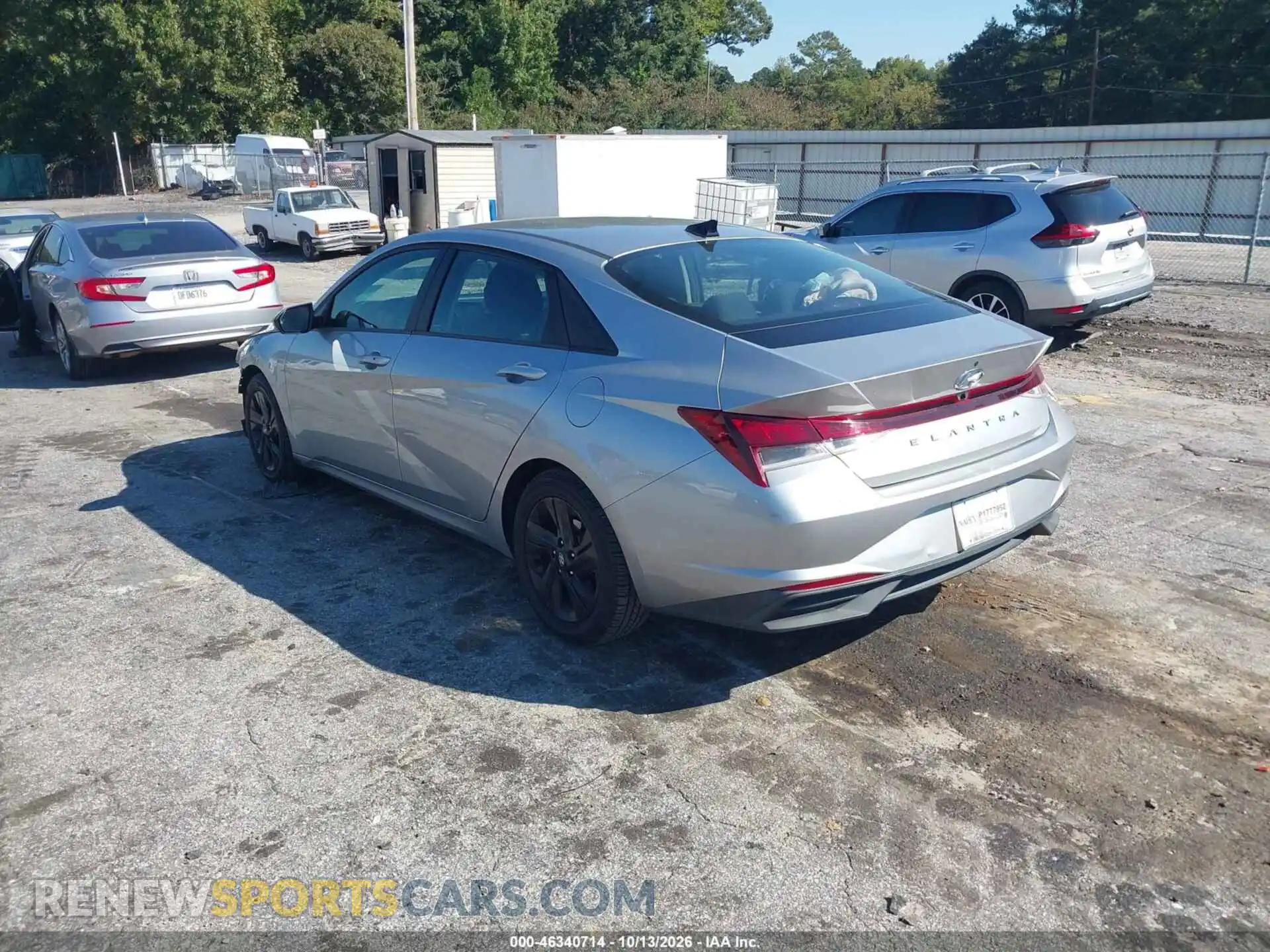 3 Photograph of a damaged car 5NPLS4AGXMH004074 HYUNDAI ELANTRA 2021