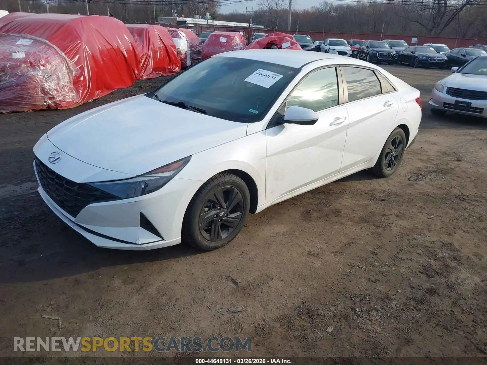 2 Photograph of a damaged car 5NPLS4AGXMH005046 HYUNDAI ELANTRA 2021