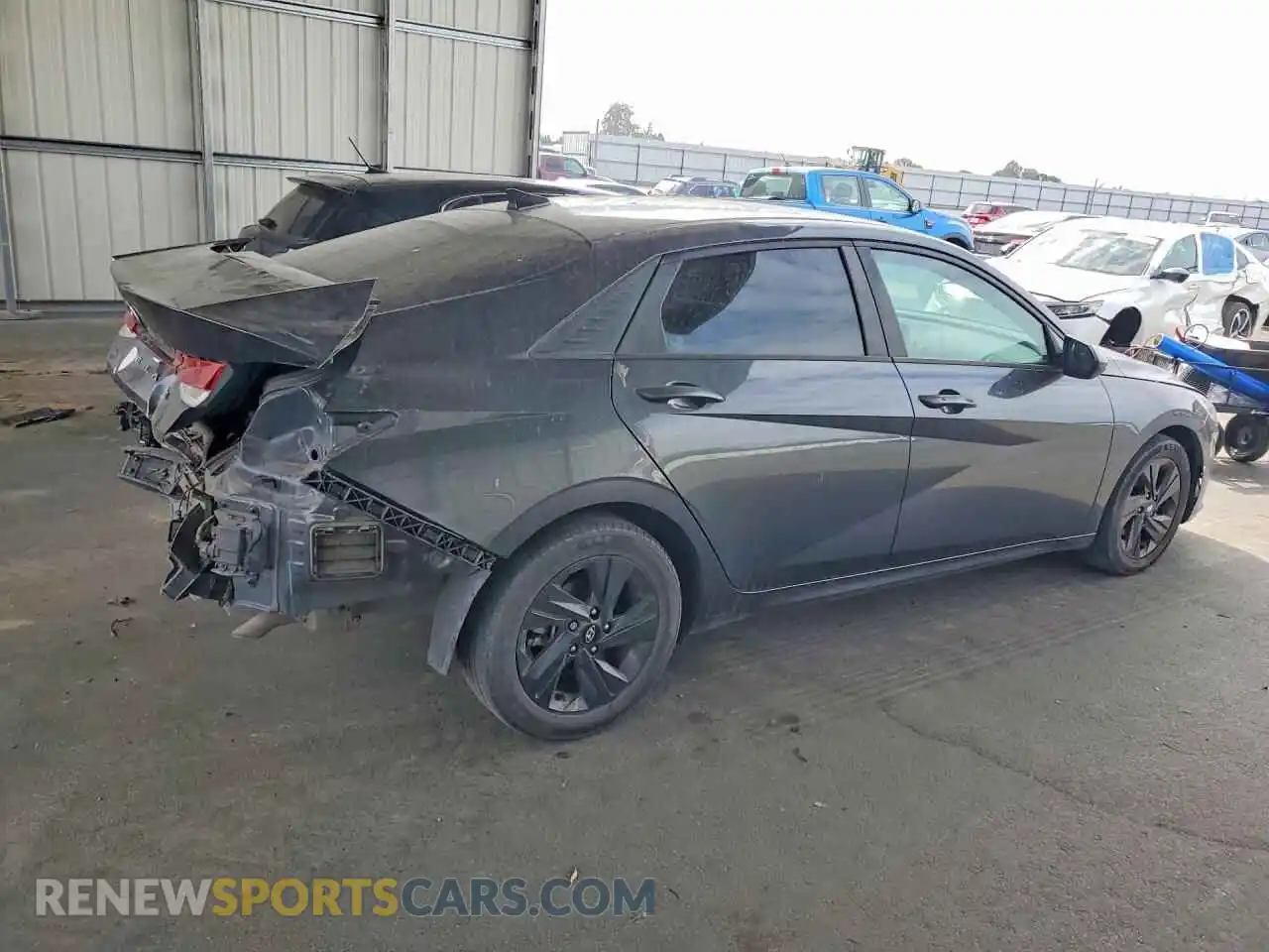 3 Photograph of a damaged car 5NPLS4AGXMH006813 HYUNDAI ELANTRA 2021