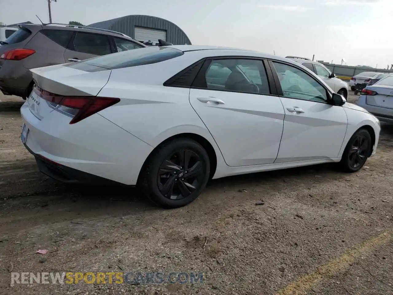 3 Photograph of a damaged car 5NPLS4AGXMH007508 HYUNDAI ELANTRA 2021