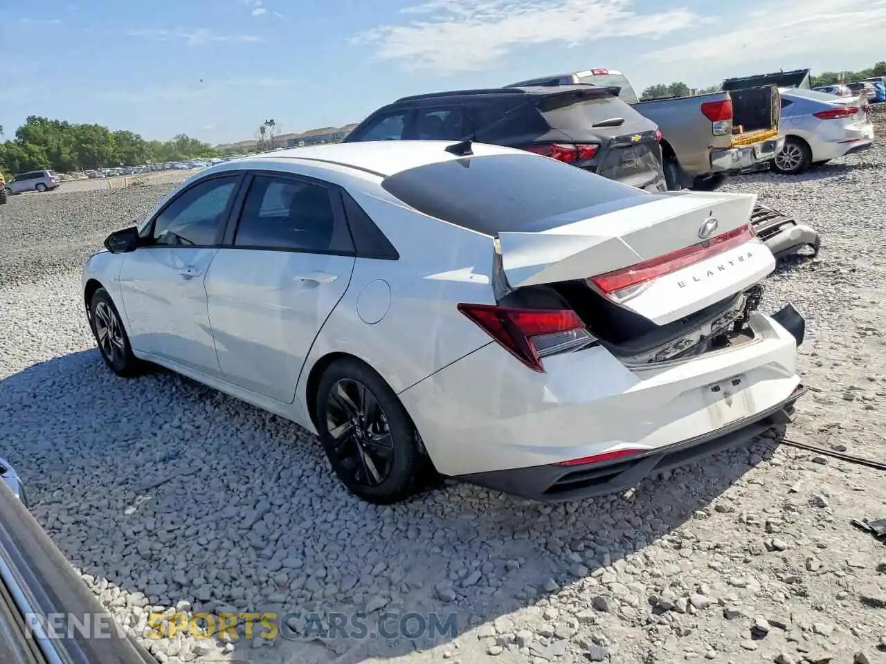 2 Photograph of a damaged car 5NPLS4AGXMH011168 HYUNDAI ELANTRA 2021