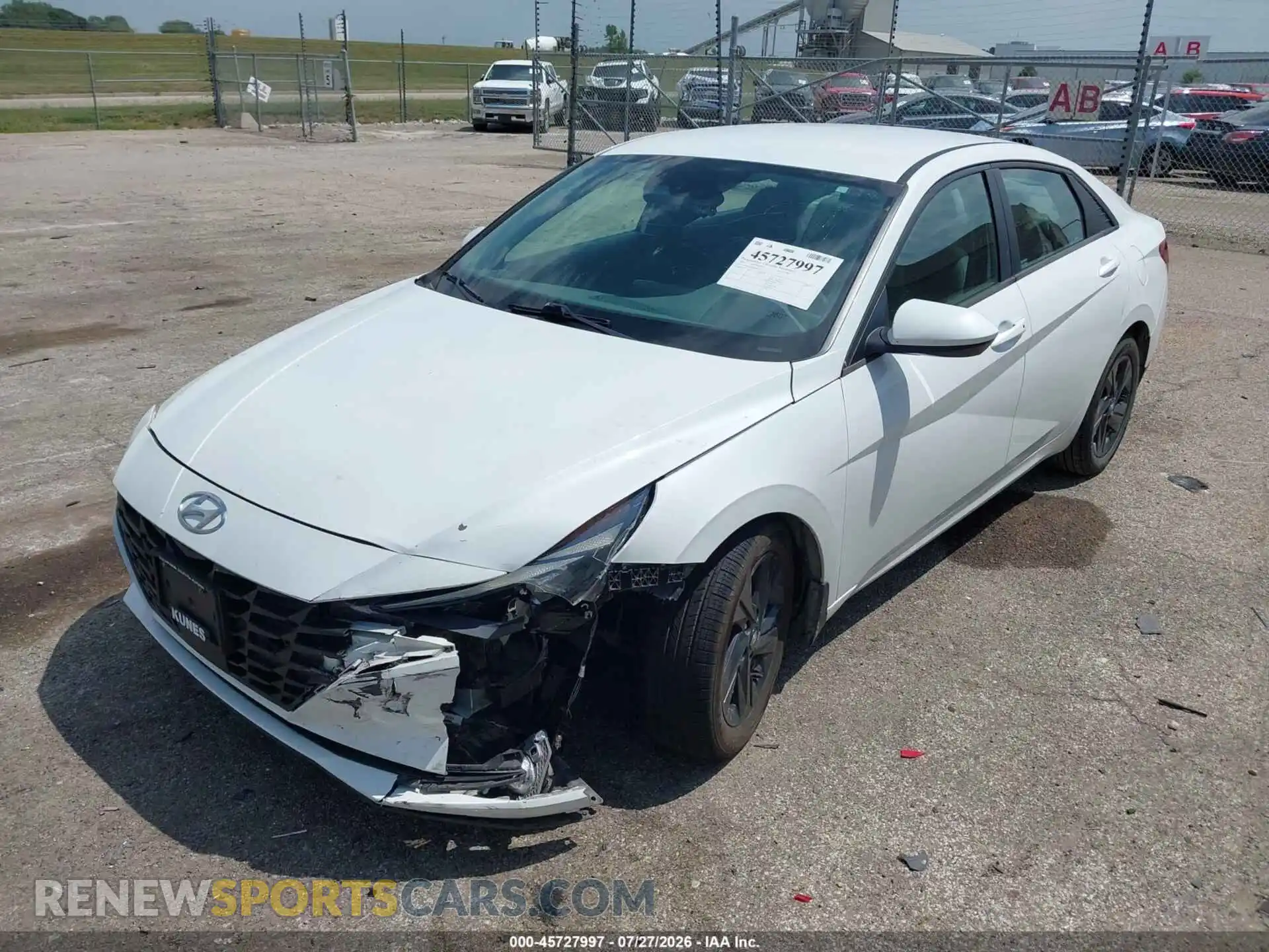 2 Фотография поврежденного автомобиля 5NPLS4AGXMH031324 HYUNDAI ELANTRA 2021
