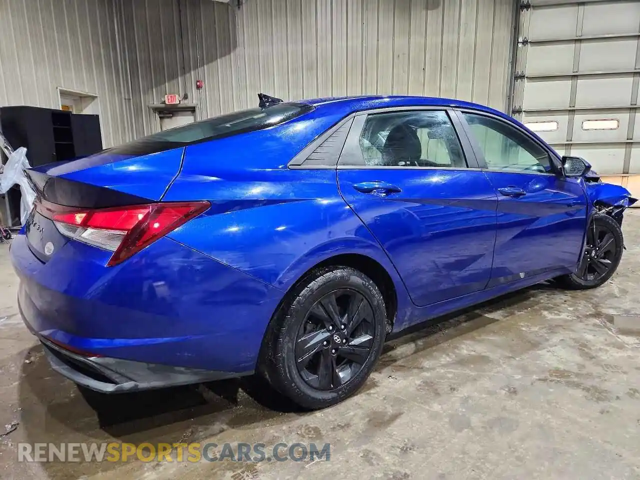 3 fotografías del automóvil dañado 5NPLS4AGXMH032165 HYUNDAI ELANTRA 2021