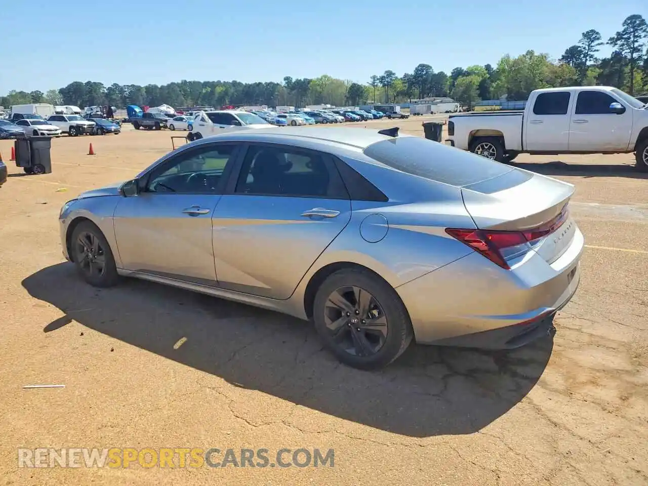 2 Photograph of a damaged car 5NPLS4AGXMH032988 HYUNDAI ELANTRA 2021