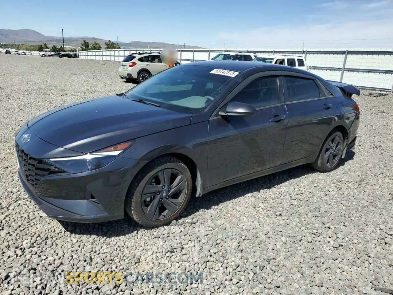 1 Photograph of a damaged car 5NPLS4AGXMH033929 HYUNDAI ELANTRA 2021
