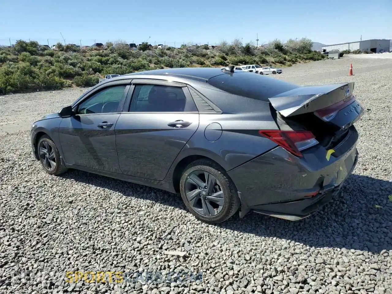 2 Photograph of a damaged car 5NPLS4AGXMH033929 HYUNDAI ELANTRA 2021