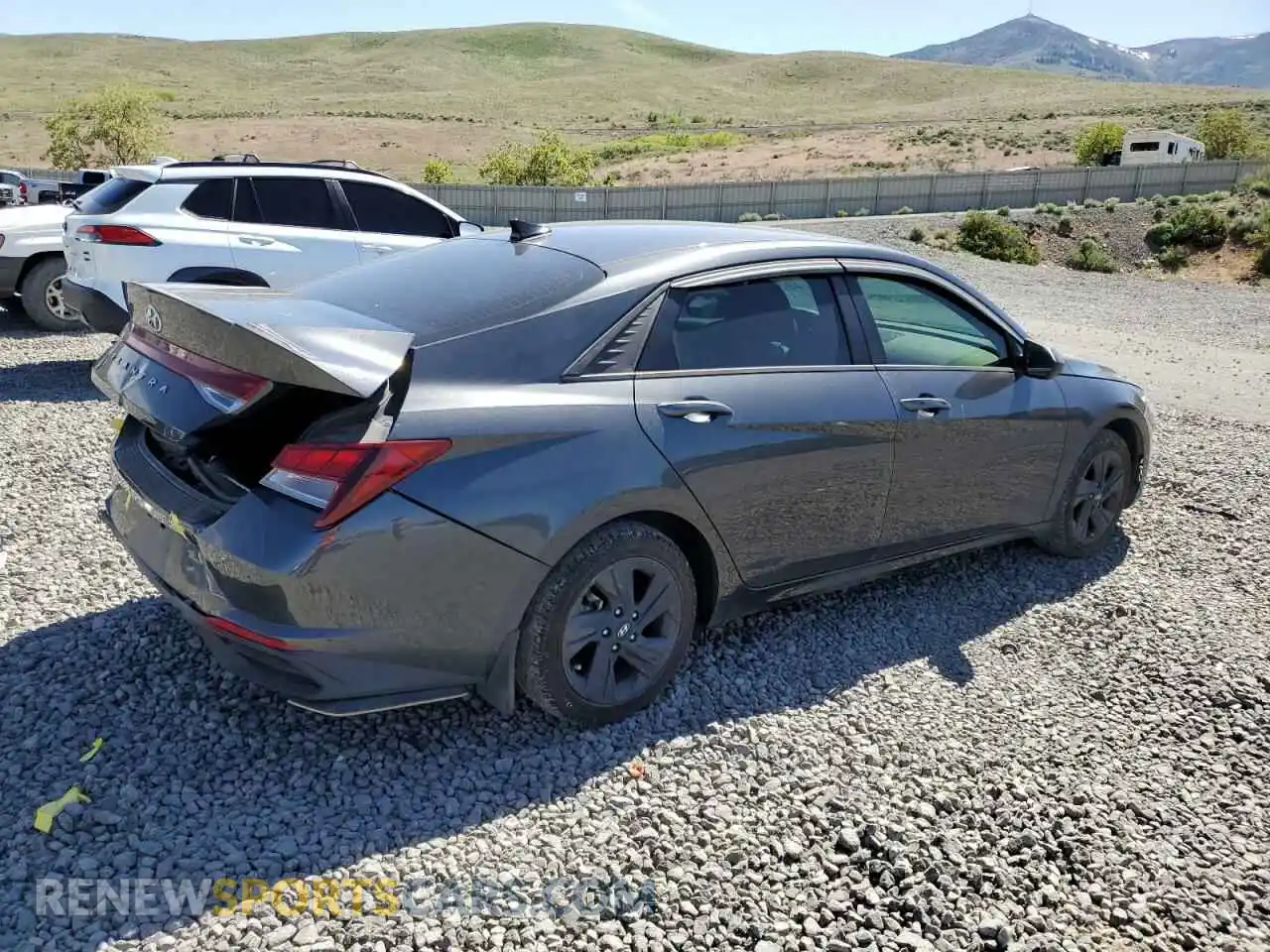 3 Photograph of a damaged car 5NPLS4AGXMH033929 HYUNDAI ELANTRA 2021