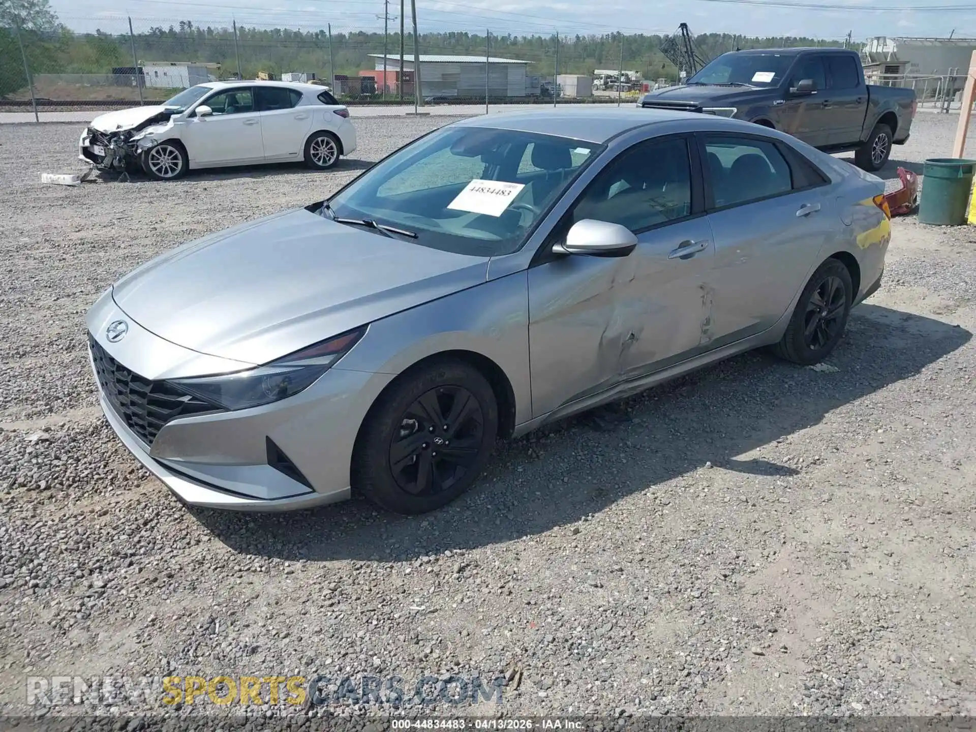 2 Photograph of a damaged car 5NPLS4AGXMH035583 HYUNDAI ELANTRA 2021