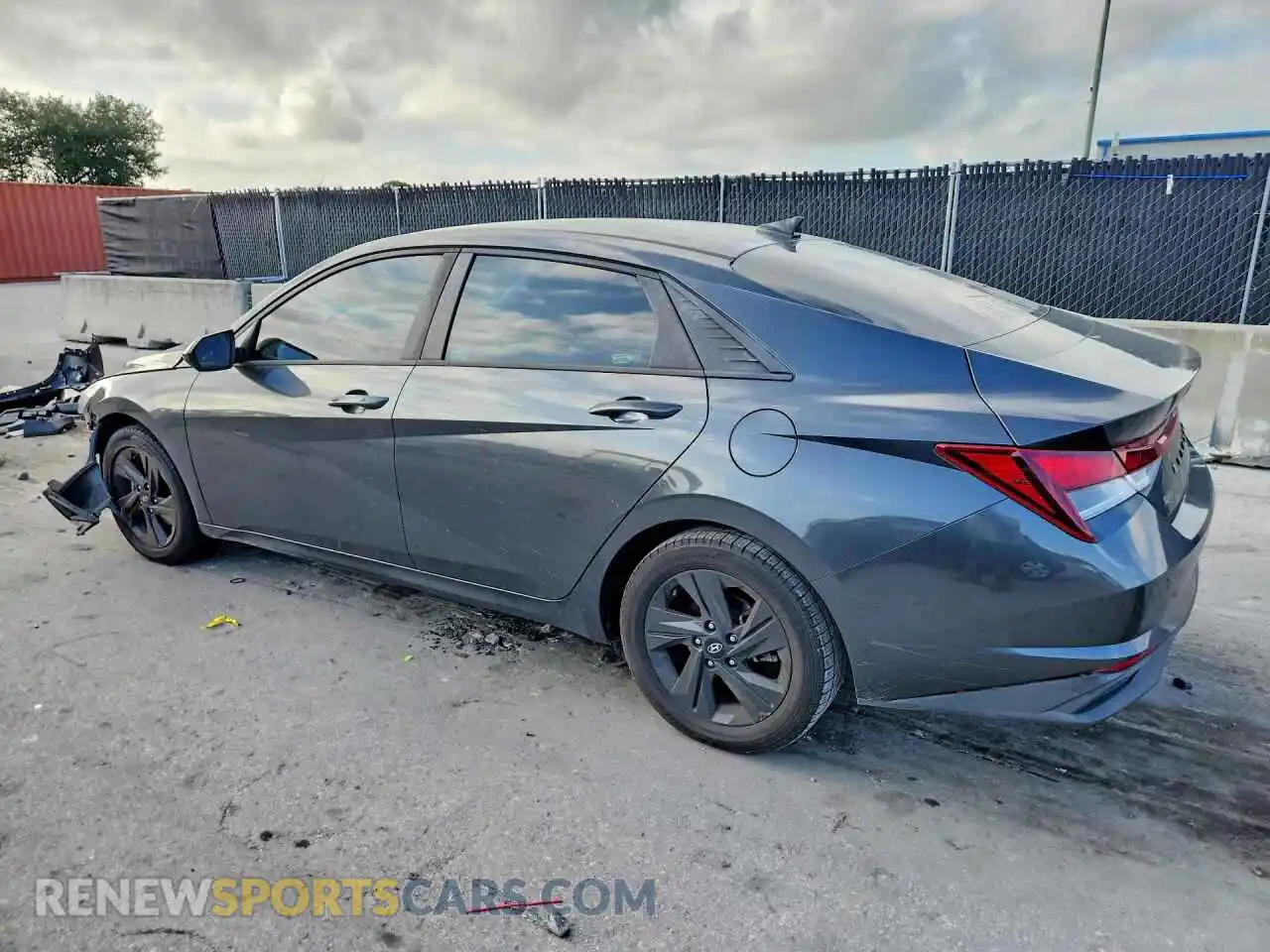 2 fotografías del automóvil dañado 5NPLS4AGXMH036930 HYUNDAI ELANTRA 2021