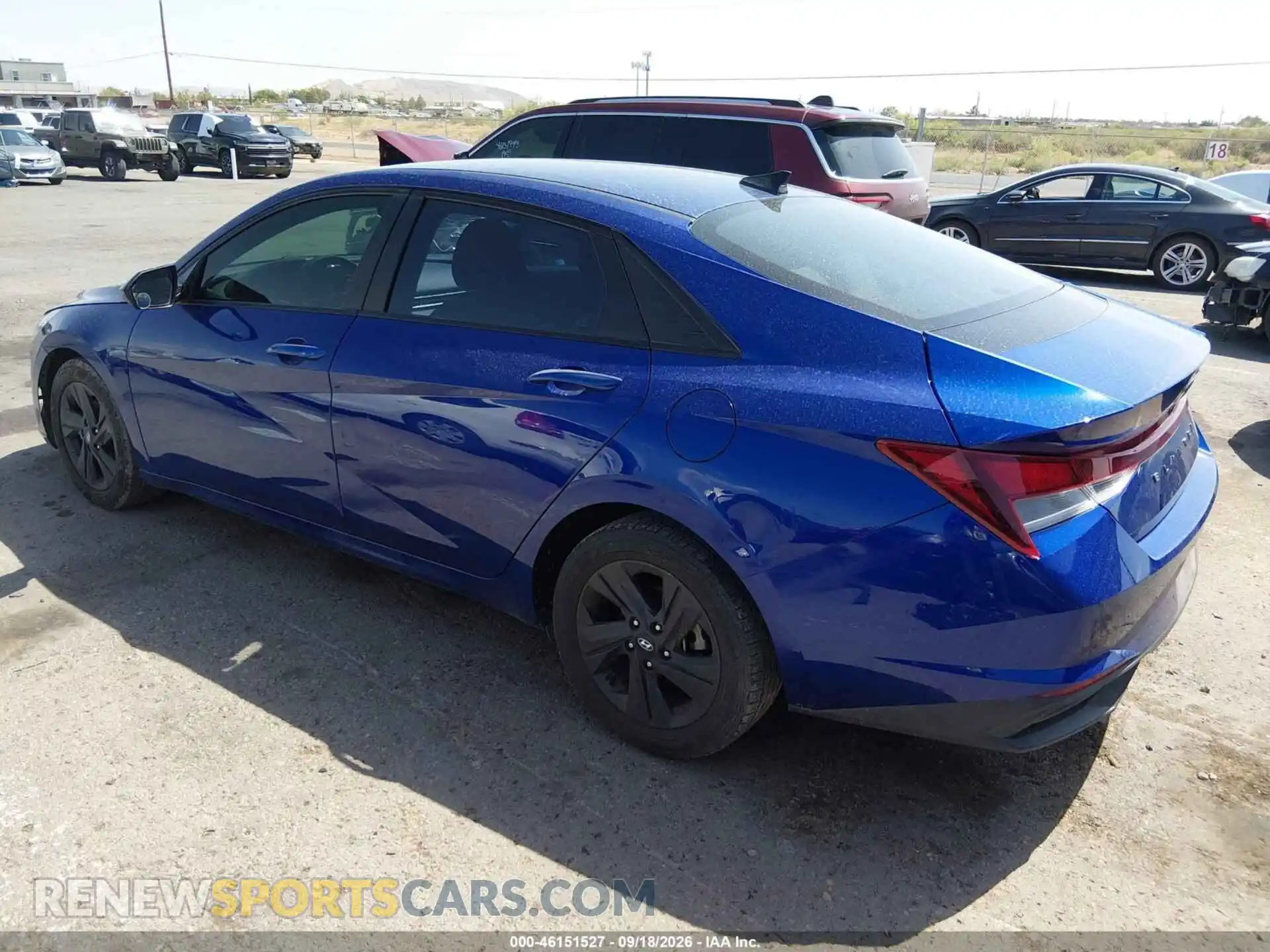 3 Photograph of a damaged car 5NPLS4AGXMH040539 HYUNDAI ELANTRA 2021