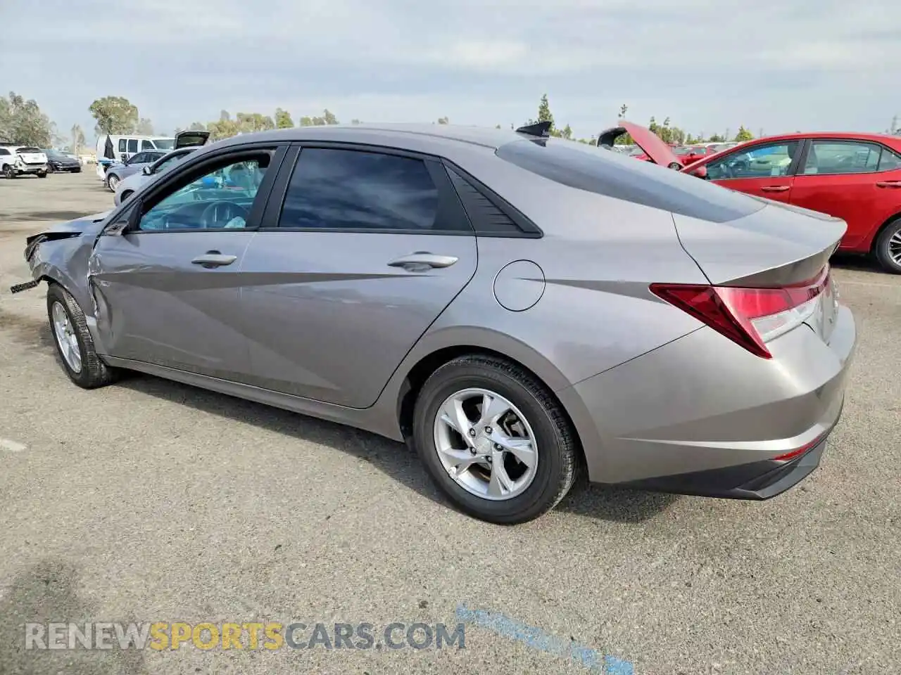2 fotografías del automóvil dañado KMHLL4AG1MU130094 HYUNDAI ELANTRA 2021