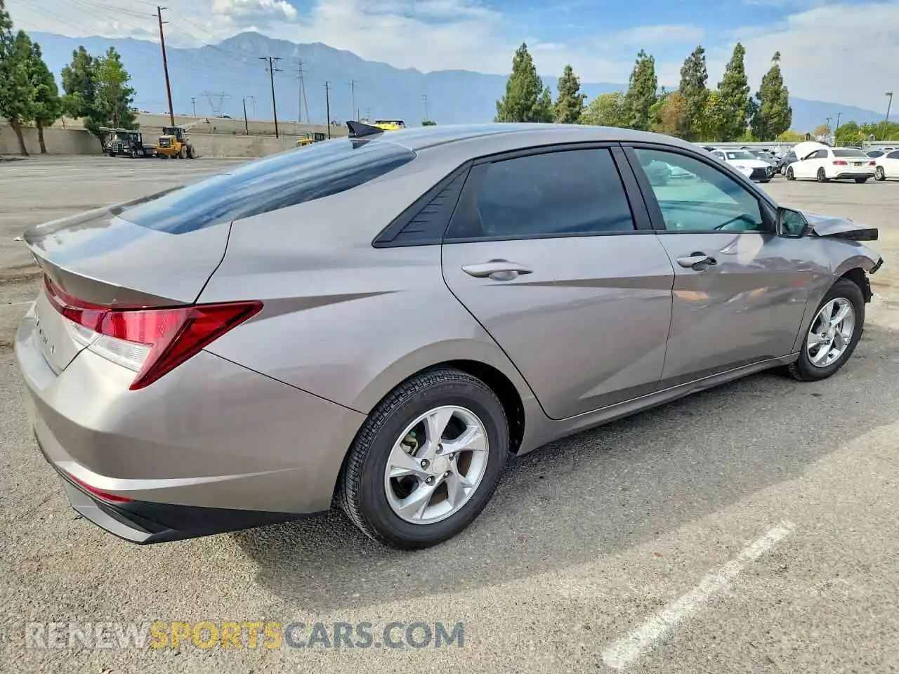 3 fotografías del automóvil dañado KMHLL4AG1MU130094 HYUNDAI ELANTRA 2021