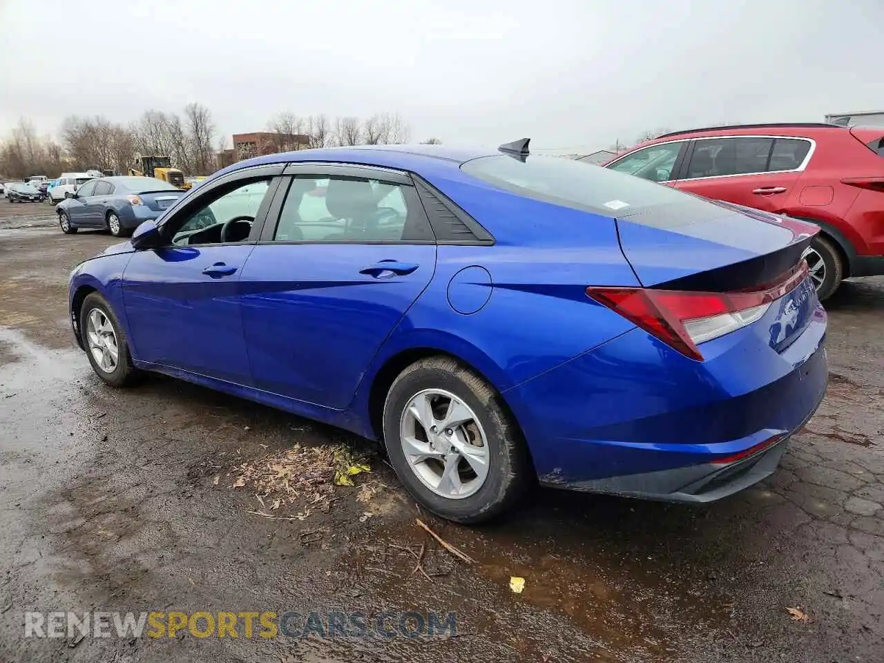 2 Photograph of a damaged car KMHLL4AG2MU128113 HYUNDAI ELANTRA 2021