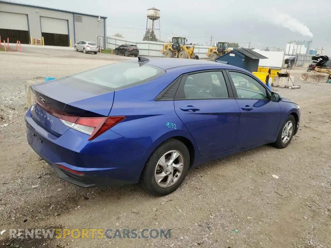 3 Photograph of a damaged car KMHLL4AG2MU155862 HYUNDAI ELANTRA 2021