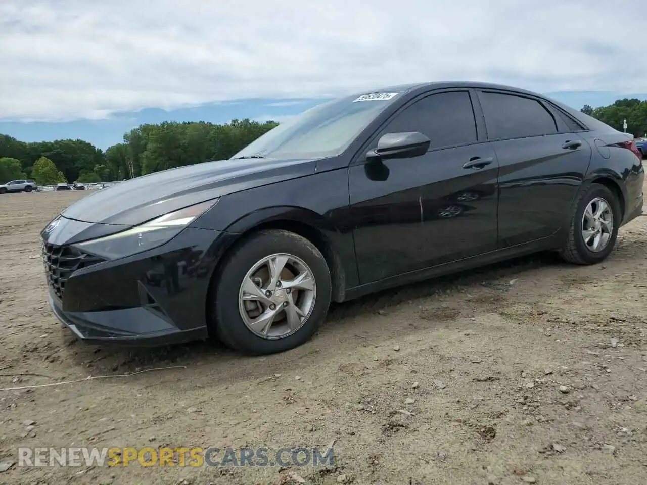 1 Photograph of a damaged car KMHLL4AG5MU072006 HYUNDAI ELANTRA 2021