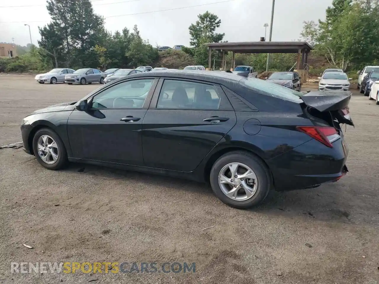 2 fotografías del automóvil dañado KMHLL4AG5MU131782 HYUNDAI ELANTRA 2021
