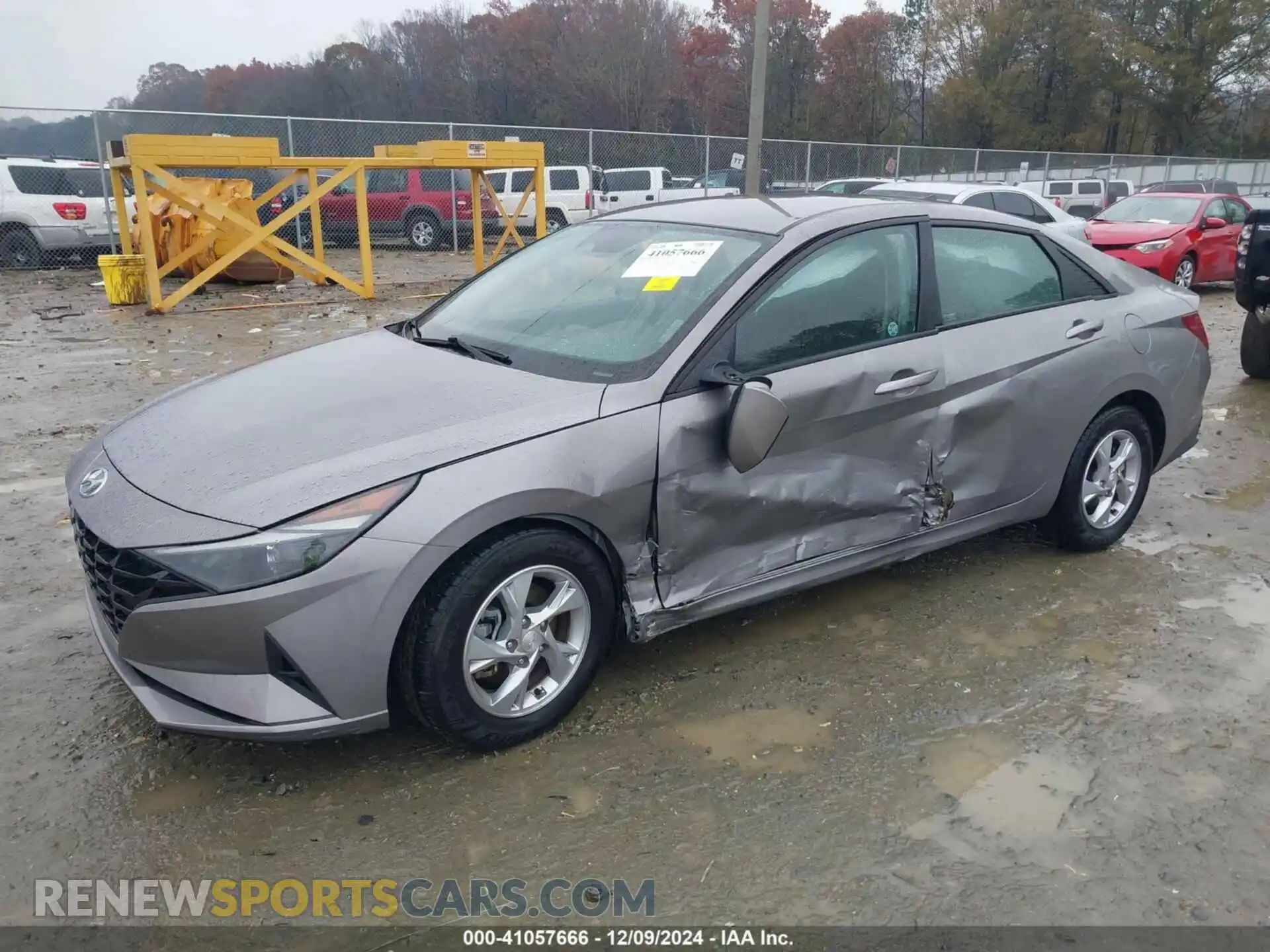 2 Photograph of a damaged car KMHLL4AG5MU147139 HYUNDAI ELANTRA 2021