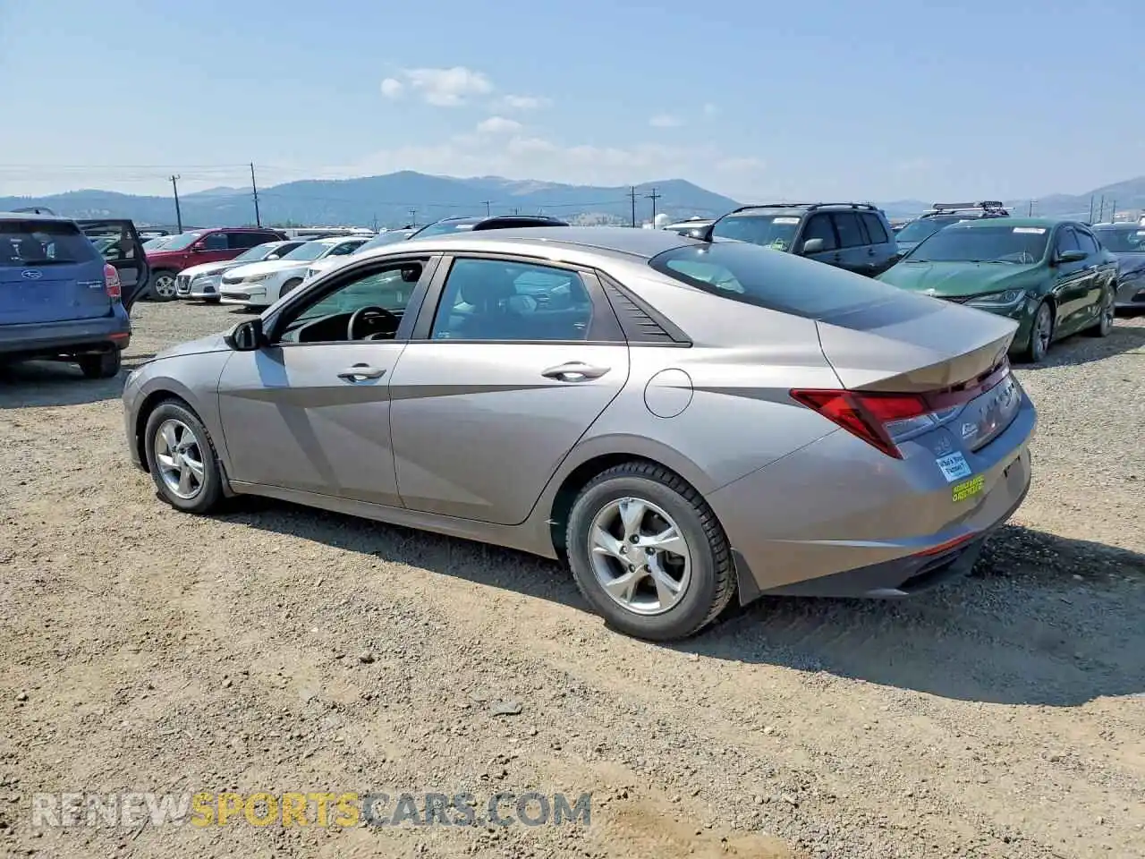2 Photograph of a damaged car KMHLL4AG5MU213169 HYUNDAI ELANTRA 2021