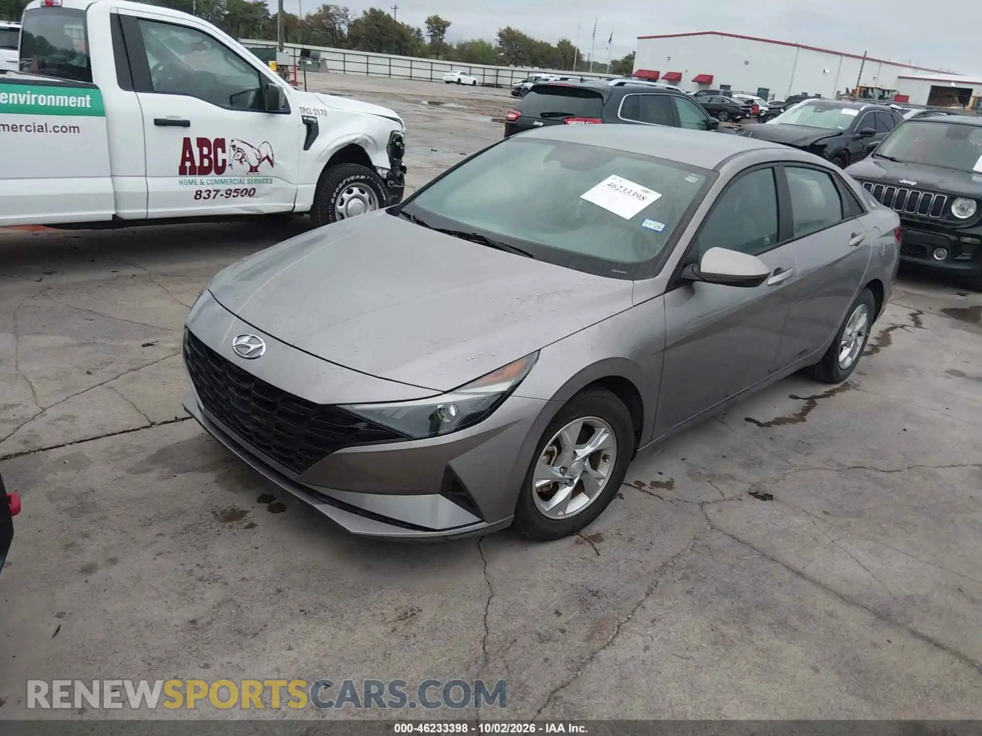 2 fotografías del automóvil dañado KMHLL4AG5MU213656 HYUNDAI ELANTRA 2021