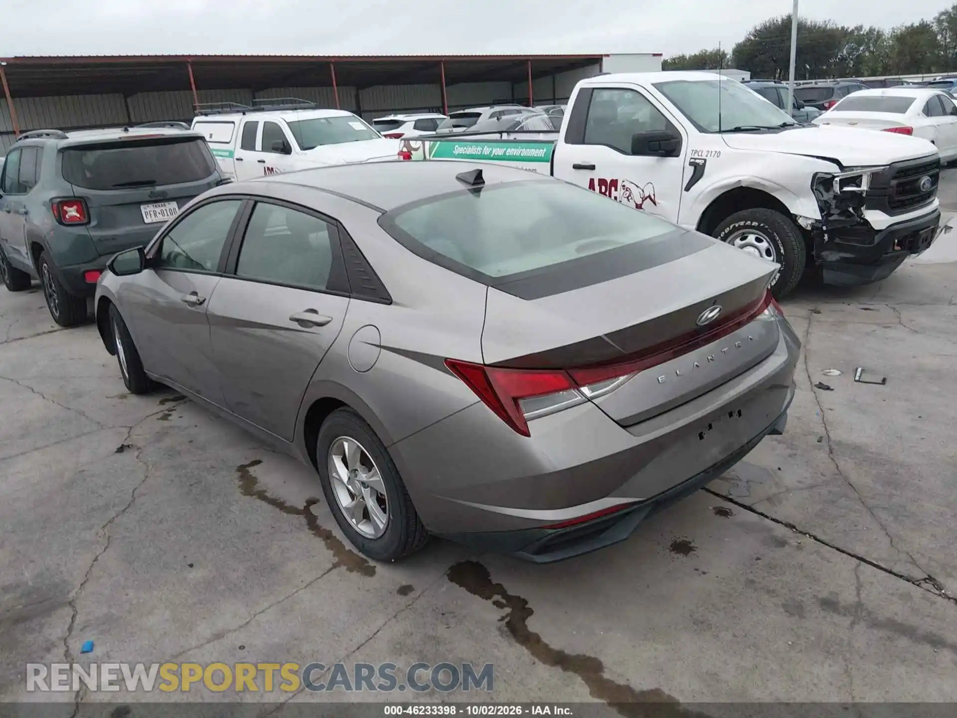 3 fotografías del automóvil dañado KMHLL4AG5MU213656 HYUNDAI ELANTRA 2021