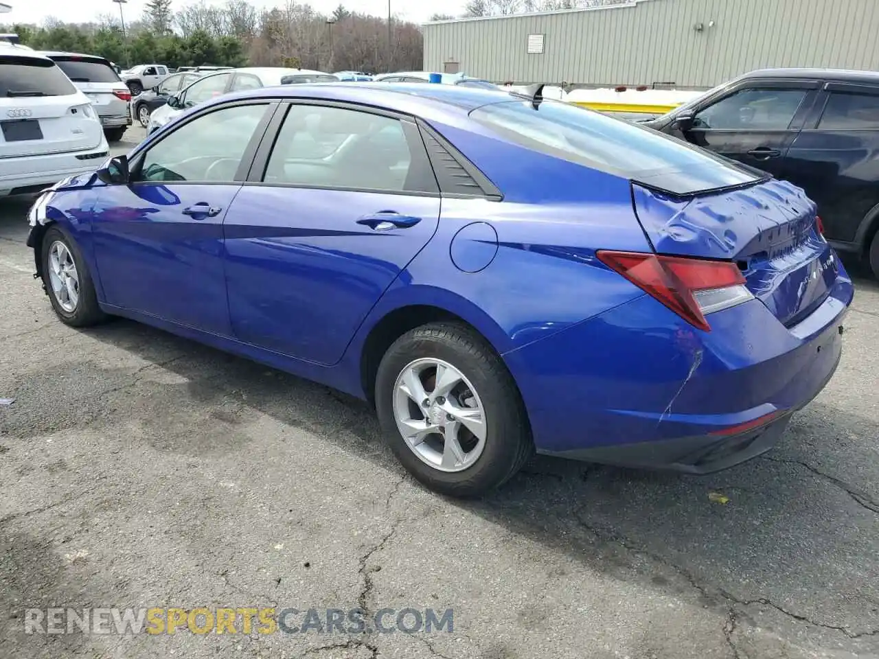 2 Photograph of a damaged car KMHLL4AG6MU180506 HYUNDAI ELANTRA 2021