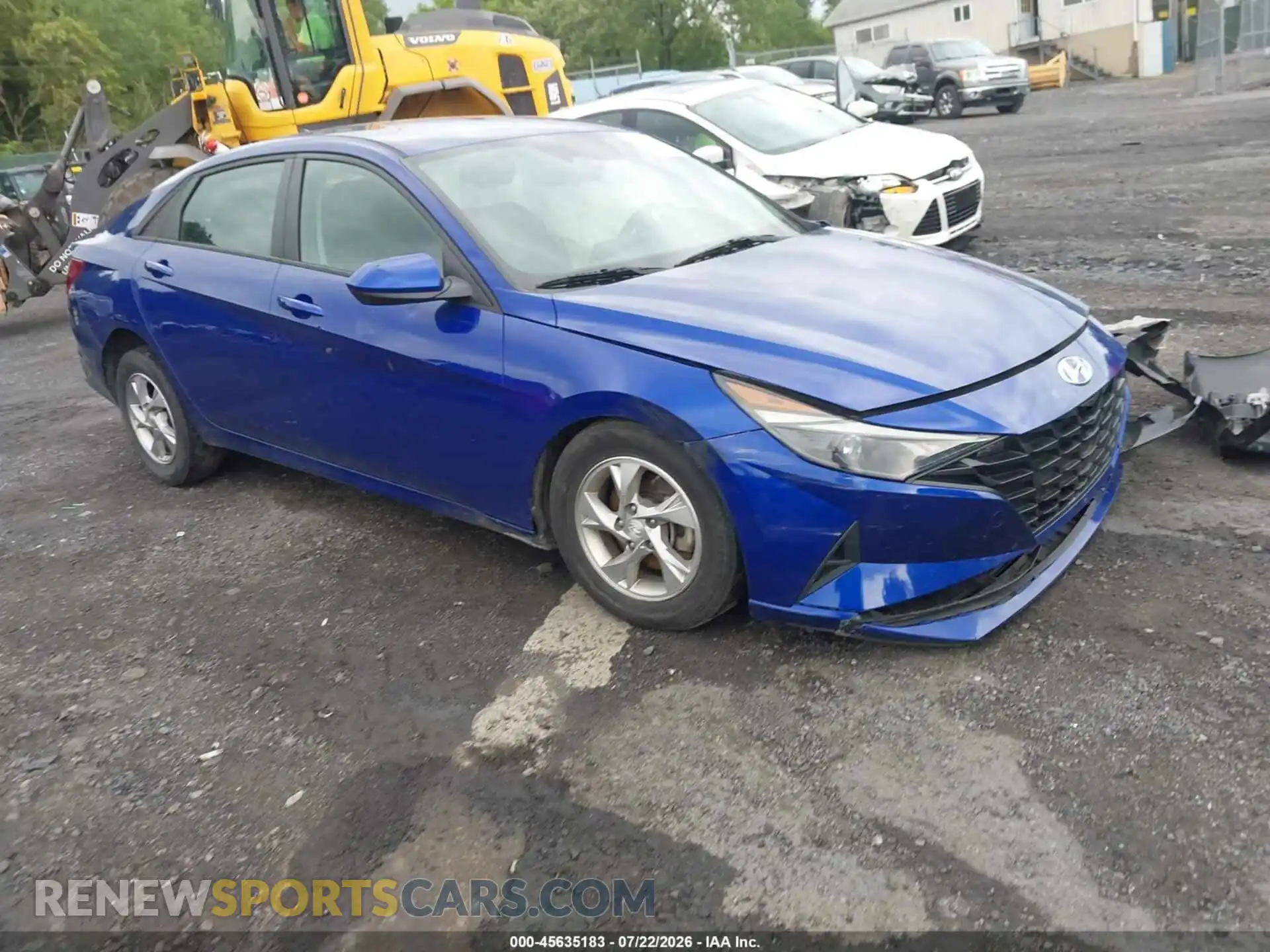 1 fotografías del automóvil dañado KMHLL4AG7MU116748 HYUNDAI ELANTRA 2021