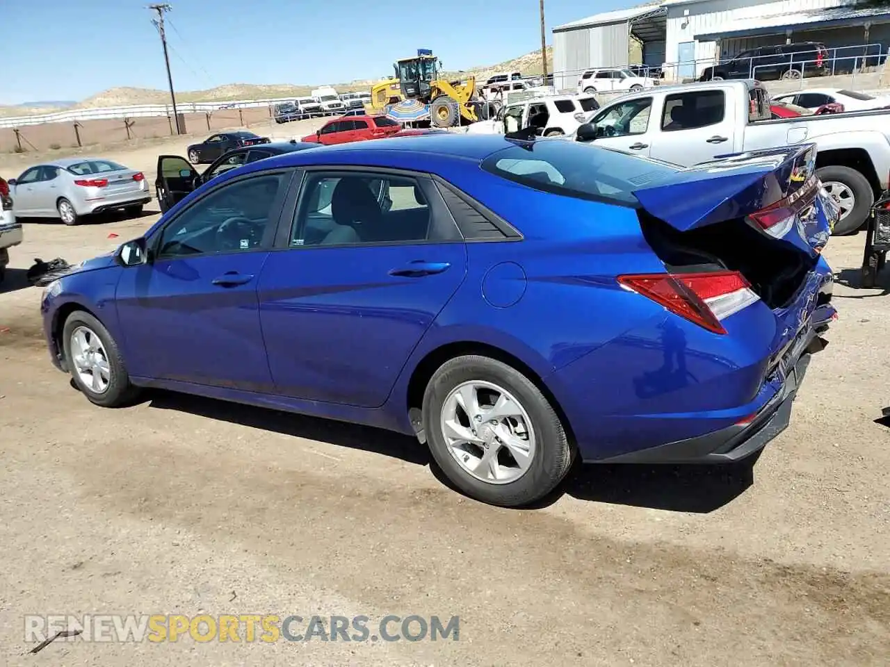 2 Photograph of a damaged car KMHLL4AG7MU213464 HYUNDAI ELANTRA 2021