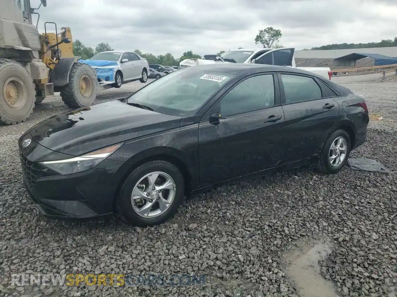 1 Photograph of a damaged car KMHLL4AG8MU071979 HYUNDAI ELANTRA 2021