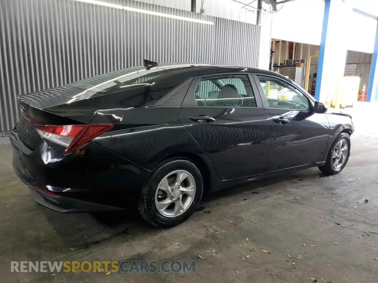 3 Photograph of a damaged car KMHLL4AG8MU173945 HYUNDAI ELANTRA 2021
