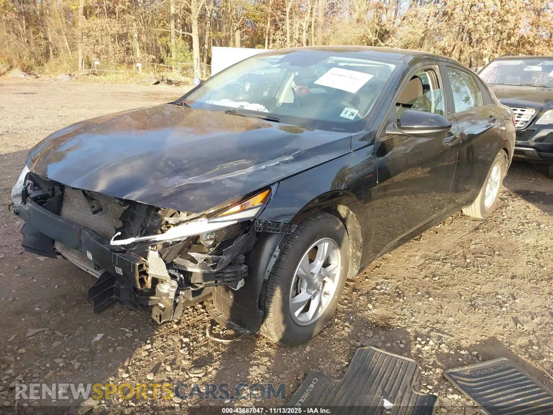 2 Photograph of a damaged car KMHLL4AG9MU124124 HYUNDAI ELANTRA 2021