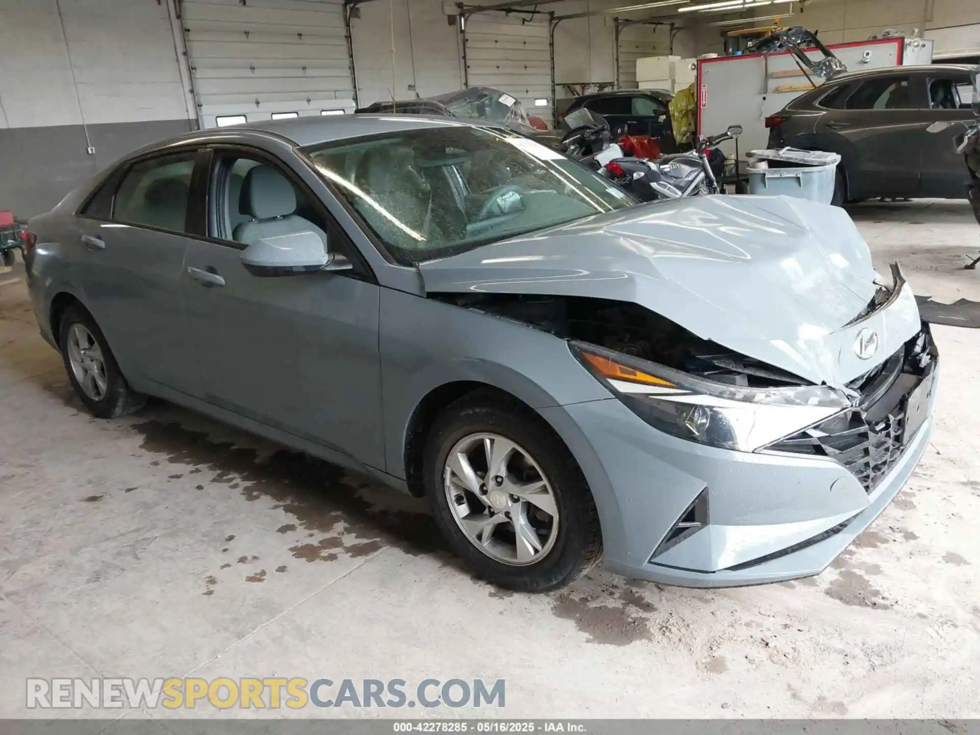 1 Фотография поврежденного автомобиля KMHLL4AGXMU119823 HYUNDAI ELANTRA 2021