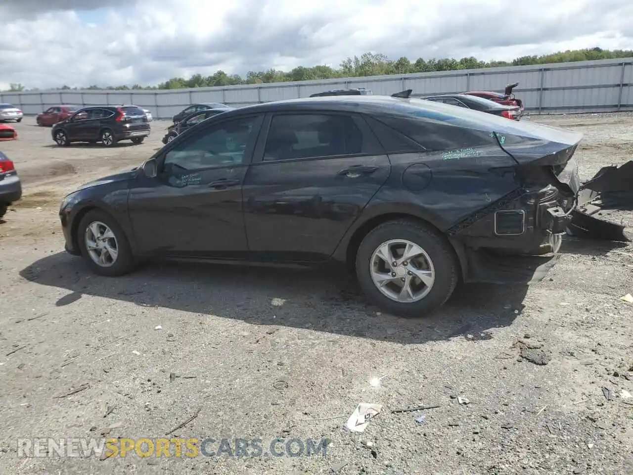 2 Photograph of a damaged car KMHLL4AGXMU137402 HYUNDAI ELANTRA 2021