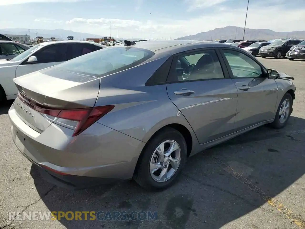 3 Photograph of a damaged car KMHLL4AGXMU173848 HYUNDAI ELANTRA 2021