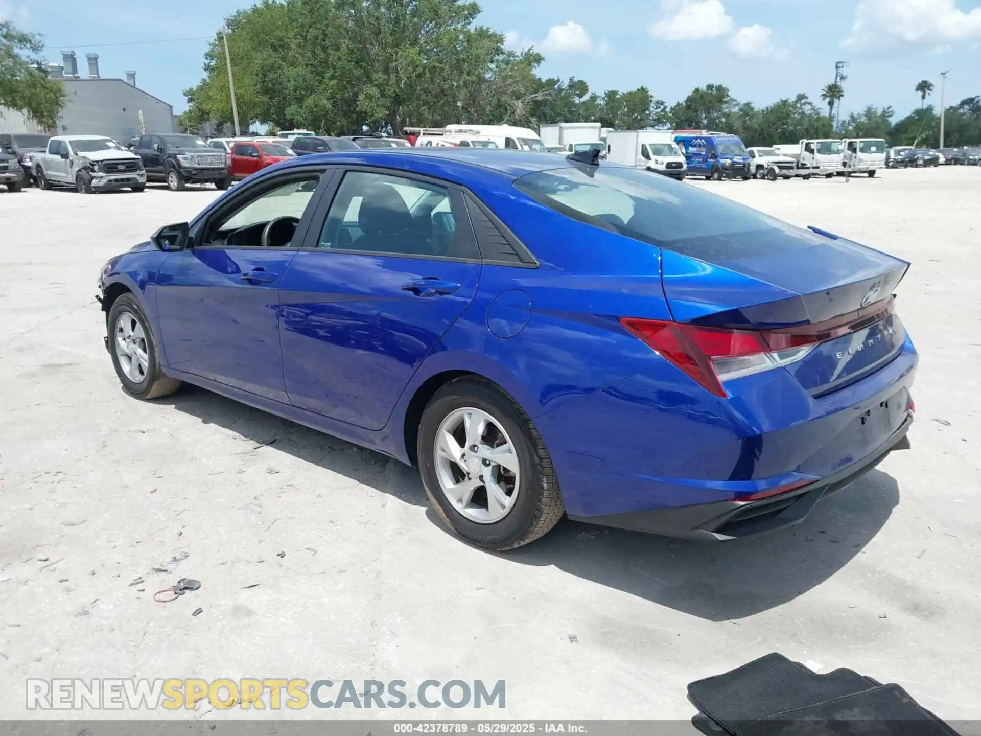 3 Photograph of a damaged car KMHLL4AGXMU178032 HYUNDAI ELANTRA 2021