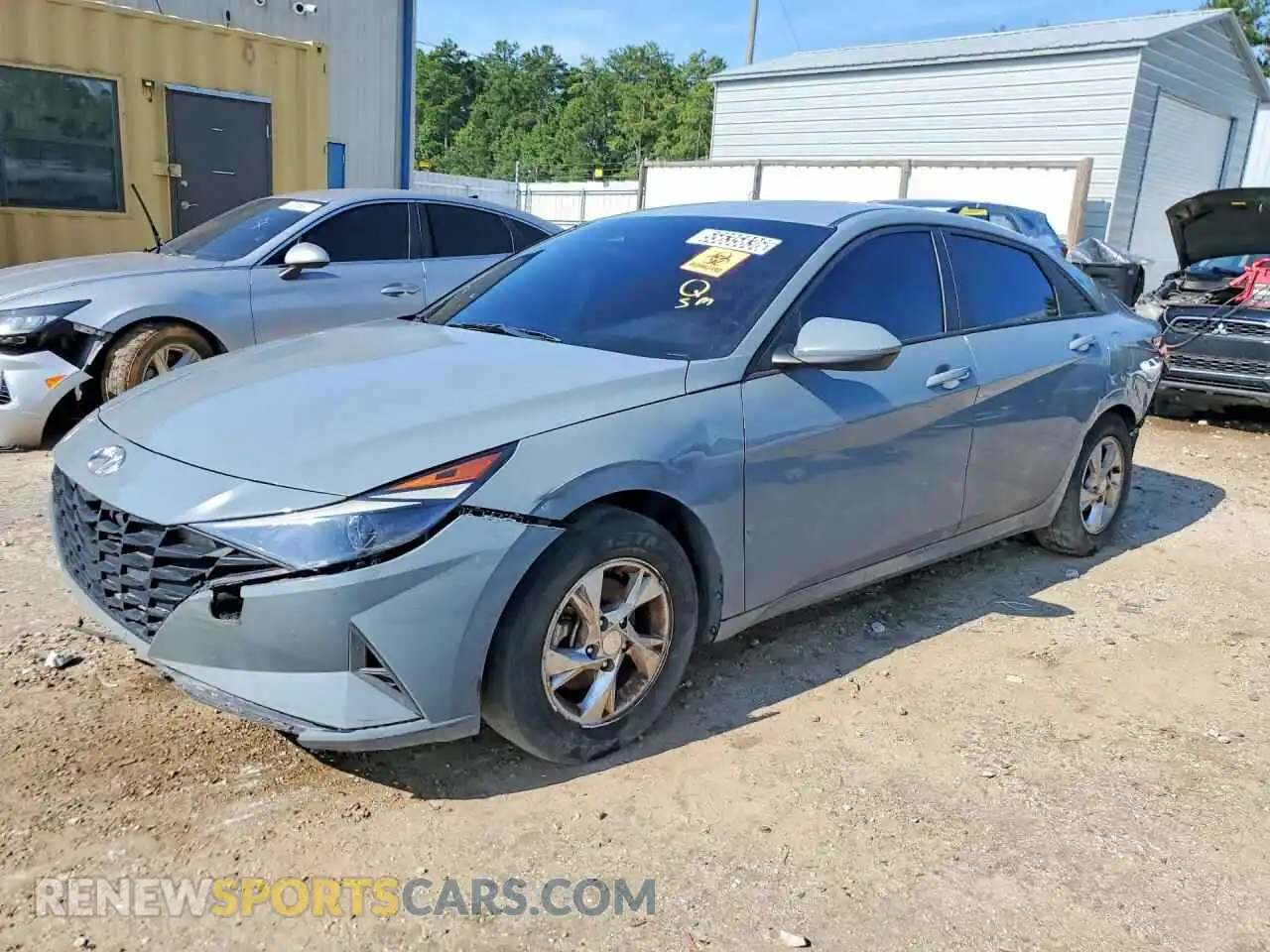 1 fotografías del automóvil dañado KMHLL4AGXMU213698 HYUNDAI ELANTRA 2021
