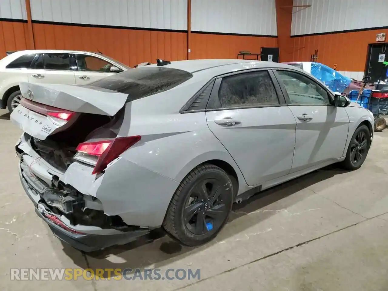 3 Photograph of a damaged car KMHLM4AG2MU070498 HYUNDAI ELANTRA 2021