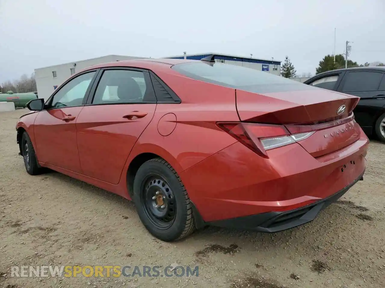 2 Photograph of a damaged car KMHLM4AG3MU142423 HYUNDAI ELANTRA 2021