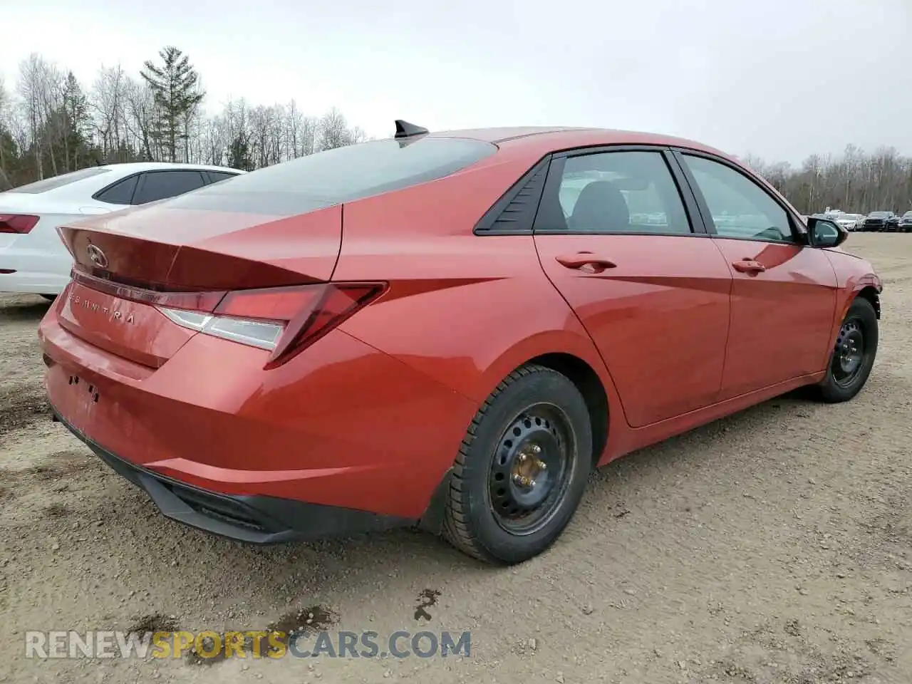 3 Photograph of a damaged car KMHLM4AG3MU142423 HYUNDAI ELANTRA 2021