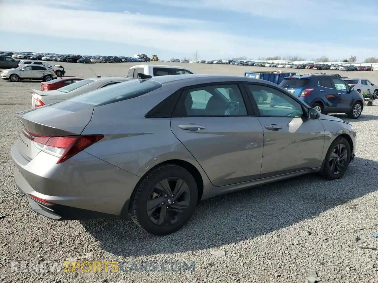 3 Photograph of a damaged car KMHLM4AG3MU210252 HYUNDAI ELANTRA 2021