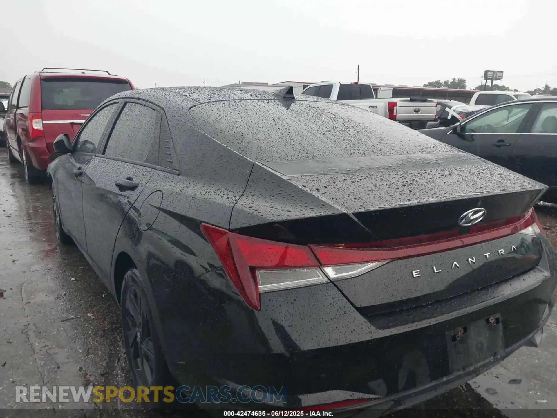 3 Photograph of a damaged car KMHLM4AG4MU103548 HYUNDAI ELANTRA 2021